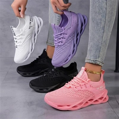 Breda sneakers för kvinnor